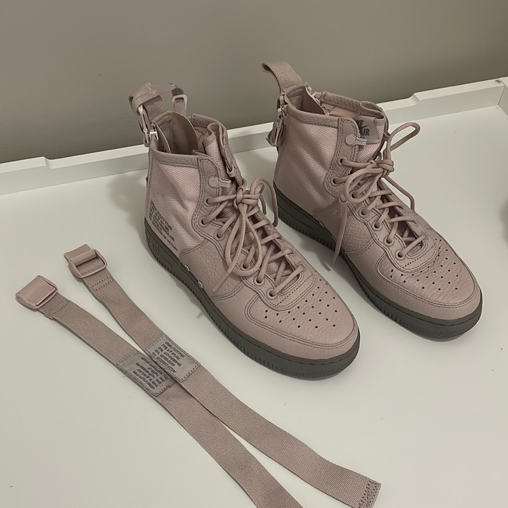 Pink Nike SF Air Force 1 urban utility FTWR